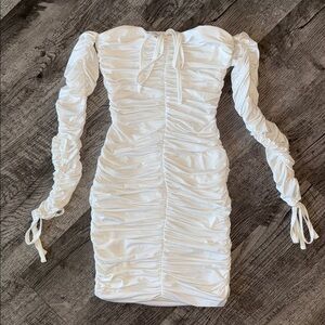 Ruched Bodycon mini dress